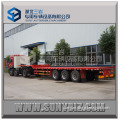 3 axles 60-80 tons Low bed semi trailer / lowboy semi trailer / lowboy